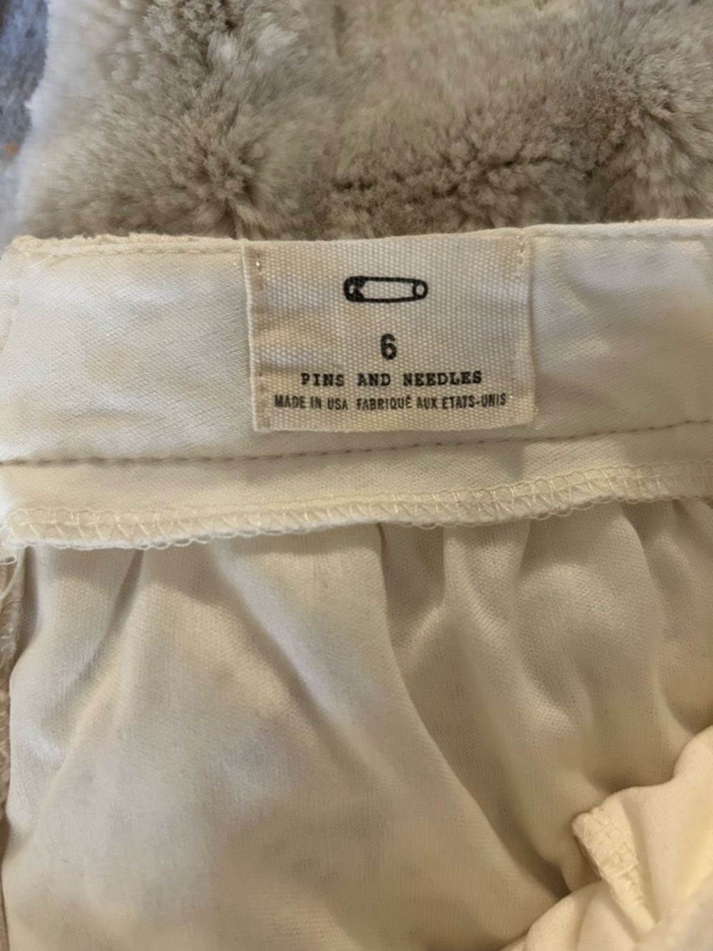 Anthropologie Pins and Needles lace mini skirt 6 - Picture 4 of 6